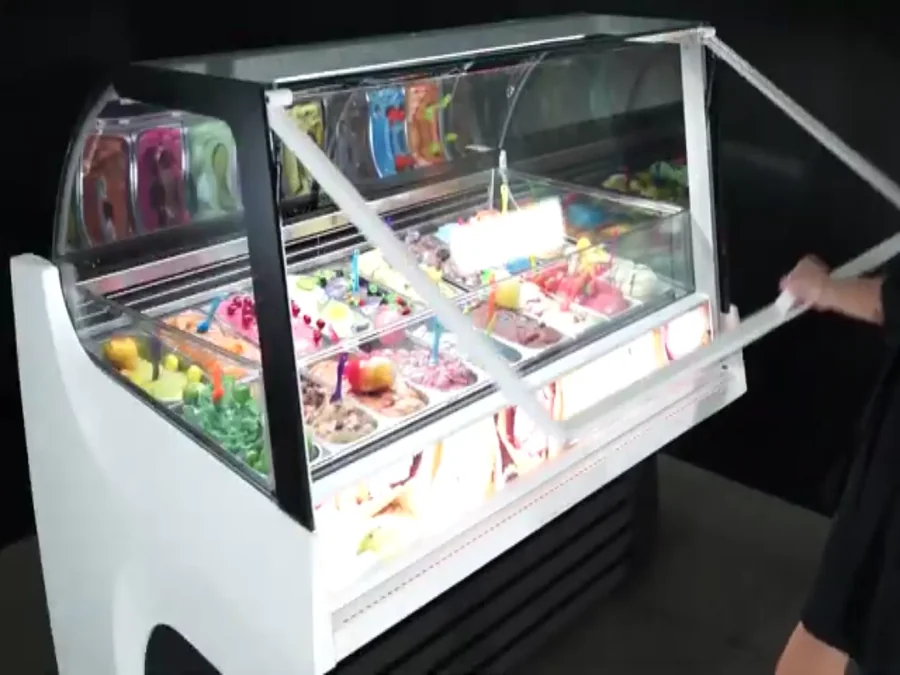 Meuble à glaces en libre-service Grenoble